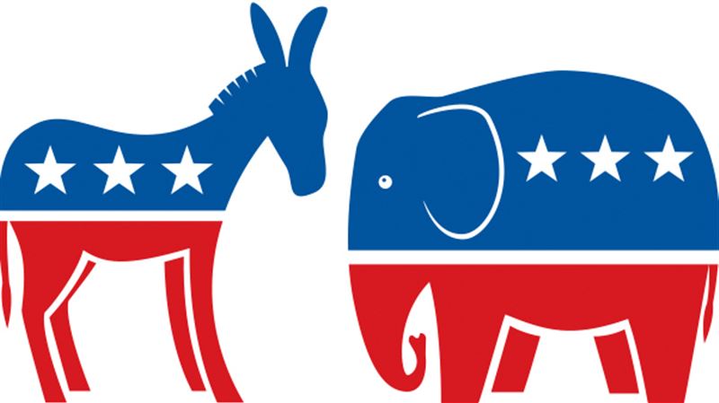 Democratic and Republican Convention Party Menus