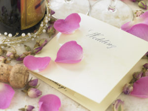 Finalize your wedding menu