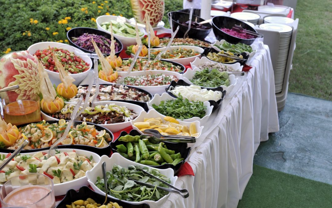 Setting up your buffet table