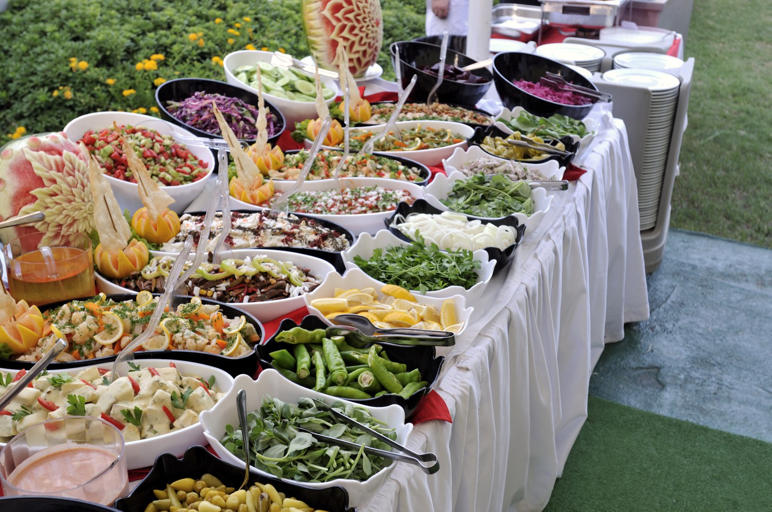 No one had anything to eat for most of the [wedding] reception